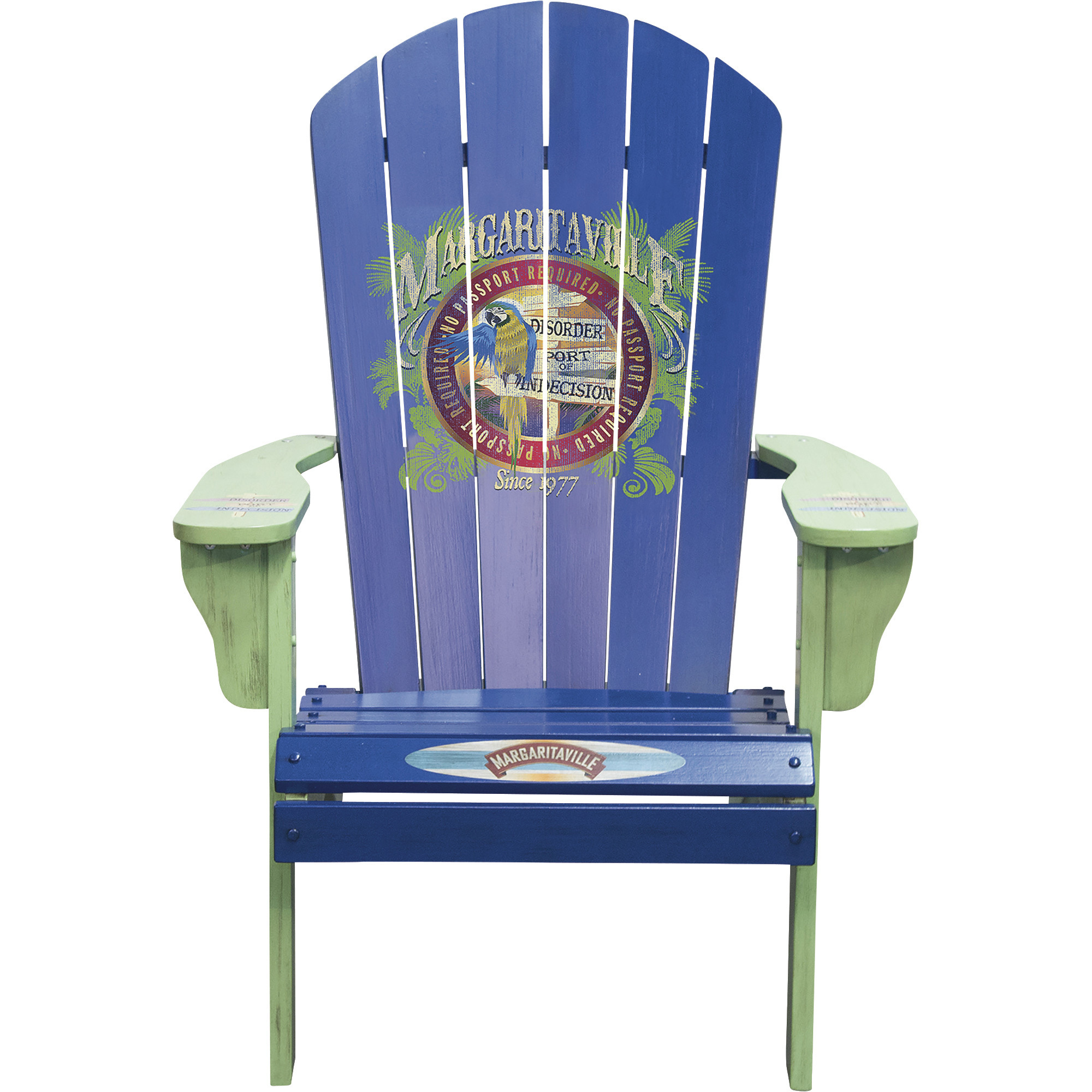 Margaritaville Wood Adirondack Chair, Port of Indecision